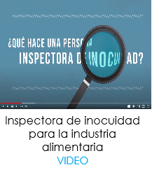 Persona  inspectora de inocuidad