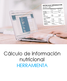 Calculo información nutricional