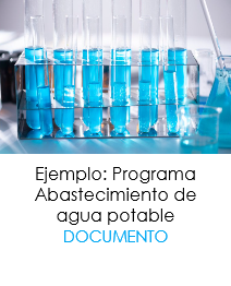 Programa abastecimiento agua